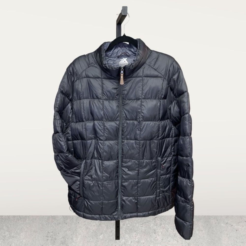 ZeroXposure Puffer Jacket BLACK XXL, packable and lightweight NEW no tags